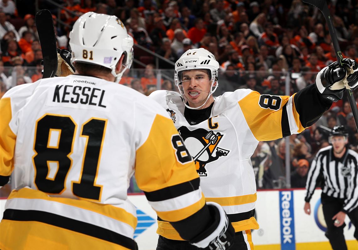 Penguins Beat Flyers, 5-4, In A Flash Of Star Power | Pittsburgh Post ...