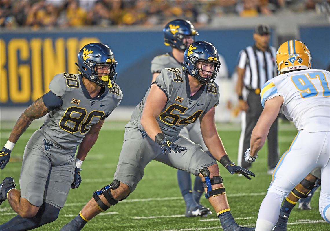 Experience, chemistry elevating WVU's offensive line for the second year in  a row - Dominion Post