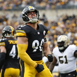 Pittsburgh Steelers cornerback Levi Wallace (29) works during the first  half of an NFL preseason football game against the Atlanta Falcons,  Thursday, Aug. 24, 2023, in Atlanta. The Pittsburgh Steelers won 24-0. (