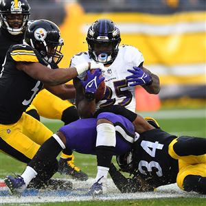 Instant analysis: Mitch Trubisky's interceptions and a porous defense sink Steelers  vs. Ravens