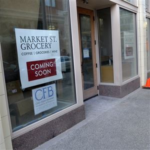 The new Market Street Grocery will occupy the former Thompson Building at 435 Market St., just off Market Square.