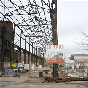 The Foundry at 41st apartment site on Willow Street at 41st in Lawrenceville.