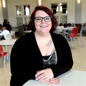 Chelsea Artman, 21, of Upper Burrell is a senior communications manager at La Roche College in McCandless.