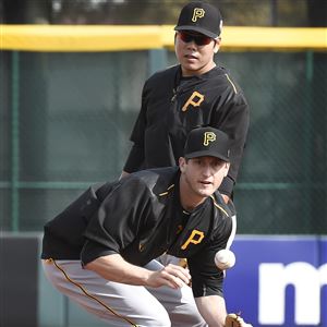 Performing Tuesday's national anthem at PNC Park was none other than  Pirates pitcher Steven Brault