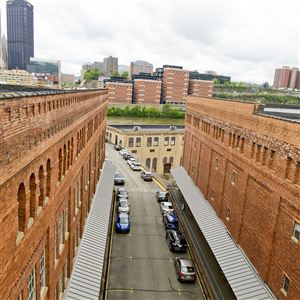 Pavement now runs through the complex from Carson Street toward the Mon River.