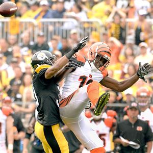 Pitt alum Boyd's solid game for Bengals marred by late fumble