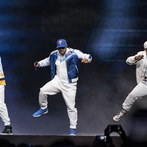 Boyz II Men performs for the Total Package Tour on Saturday, July 1, 2017 at PPG Paints Arena in Uptown.