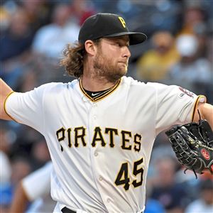 Gerrit Cole had a great season. The Pirates considered cutting his salary.  - NBC Sports
