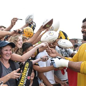 NFL Training Camp 2023: Steelers players arrive at Saint Vincent