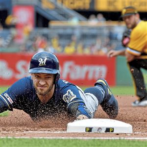 Brewers 4, Pirates 3: Eric Thames, another collective pitching