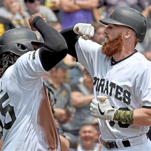 Men's Pittsburgh Pirates Starling Marte Tato Majestic White 2019