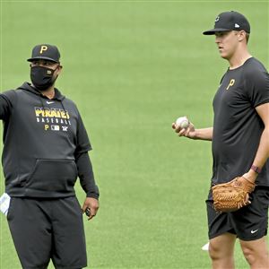 Clay Holmes continuing to learn during rehab time at Pirate City