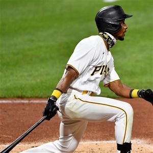 Pirates showcase Adam Frazier with surprise shift to the outfield