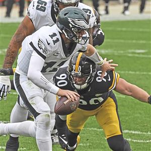 Rookie Chase Claypool scores 4 TDs as Steelers beat Eagles, move to 4-0