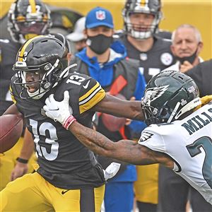 Rookie Chase Claypool scores 4 TDs as Steelers beat Eagles, move