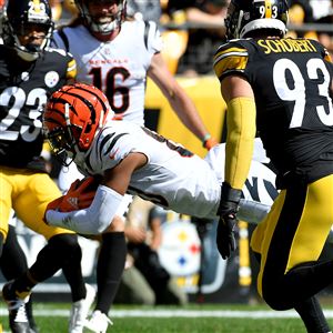 Steelers' Cam Heyward honors late father by wearing his Pitt jersey