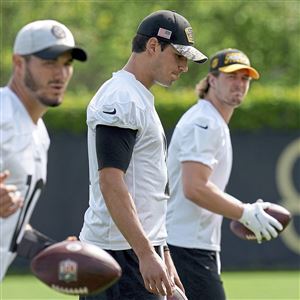 AUG 09 2010: Pittsburgh Steelers linebacker James Harrison (92) during the  Pittsburgh Steelers training camp morning session, held at Saint Vincent  College in Latrobe Pennsylvania. (Icon Sportswire via AP Images Stock Photo  - Alamy