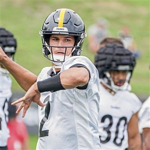 Rookie Camp Day 1: Steelers WR George Pickens Talks Pro-Style Offense,  Calvin Austin III, His Silver Balaclava, and more