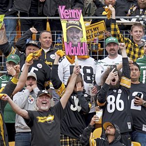 Pittsburgh Steelers on X: It being a night game, the fans all wearing  black, it's like a blackout in the stadium. I love that uniform. Our guys  can't wait to wear our #