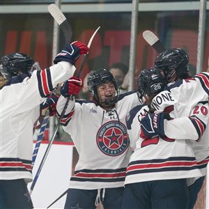 Robert Morris Men's Hockey Unveils New Uniforms - Robert Morris