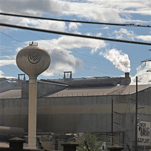 U.S. Steel's Edgar Thompson Plant in Braddock on Friday, May 23, 2025. With President Trump greenlighting a deal in which Japanese steelmaker Nippon will enter into a "planned partnership" with the Pittsburgh company, shareholders are set for a windfall -- but only if they’ve hung onto the stock this long.