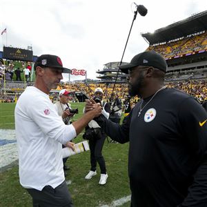 Emily Giangreco on X: Steelers first round draft pick Broderick Jones at  his first practice in Latrobe  / X