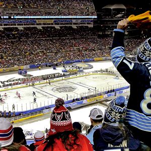 Conor Sheary Pittsburgh Penguins 2017 Stadium Series Player-Issued