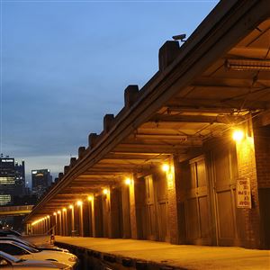 The produce terminal on Smallman Street in the Strip District.