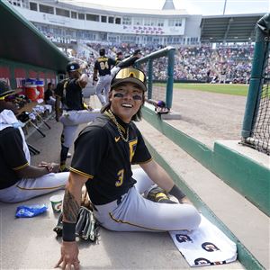 After considering retirement in 2022, persistence pays off for Pirates  catcher Jason Delay