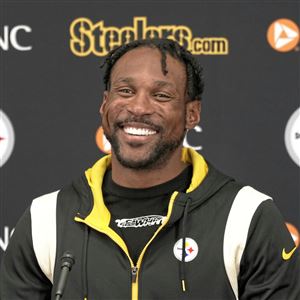 Patra] Steelers first-round LT Broderick Jones happy to 'sit back