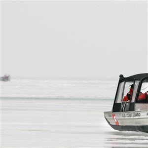 There's no such thing as safe ice': 18 people rescued from Lake Erie ice  floe that broke off near Catawba Island 