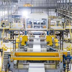Hot-rolled coils are thinned by a continuous pickle line and in-line tandem cold mill at Big River Steel in Arkansas. U.S. Steel Corp. is doubling down on Arkansas with a new $3 billion steel mill.