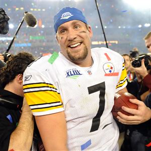 Pittsburgh Steelers QB Ben Roethlisberger symmetrical stats