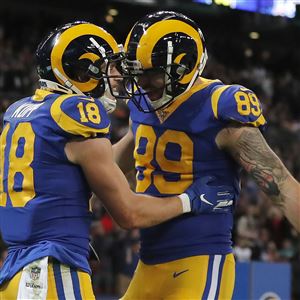 Rams' Aaron Donald sad to leave hometown Pittsburgh with loss - The San  Diego Union-Tribune