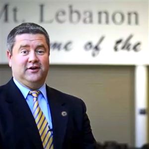 Brian McFeely is the principal of Mt. Lebanon High School. 