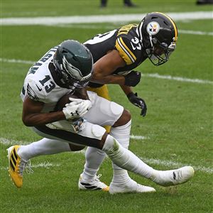 Steelers' line paving way for ex-MSU RB Le'Veon Bell