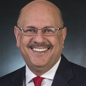 Farnam Jahanian, who has been appointed  interim president of CMU.  