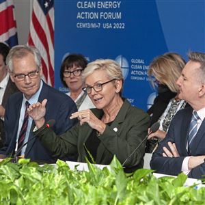 Jennifer Granholm Secretary, U.S. Department of Energy, released the funding opportunity for hydrogen hubs at the Global Clean Energy Action Forum in Pittsburgh in September.  