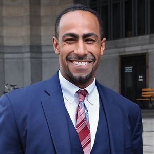 Jerry Dickinson is a Pitt law professor and activist challenging U.S. Rep. Mike Doyle in the 18th Congressional District.