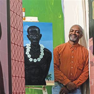 Kerry James Marshall, who lives in Chicago, is one of the artists invited to display work at the 57th Carnegie International.  