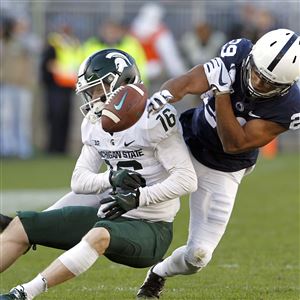 Miles Sanders joins distinguished Eagles company, but Patriots erase former  Penn State star from passing game in loss 