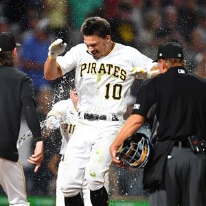 Lowly Pittsburgh Pirates nearly double win total while finishing sweep of  Milwaukee Brewers with 5-4 win on Sunday