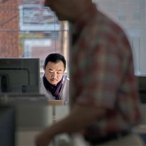 Petuum Inc. CEO Eric Xing, above, aims to make artificial intelligence easily available to a variety of industries, including health care and manufacturing.
