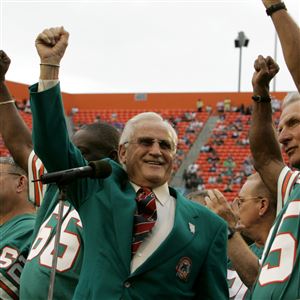 Dolphins legend Don Shula will be forever linked to Steelers history