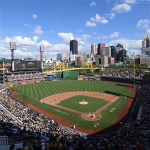 A general view of the stands during the game between the Pittsburgh Pirates and the New York Mets at PNC Park on July 6, 2024 in Pittsburgh, Pennsylvania. 