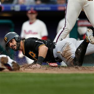 What's that gesture the Pirates make after big hits? Left turns