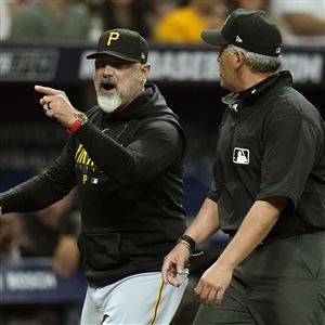 Tampa Bay Rays' Jose Siri reacts after stealing home plate against the  Pittsburgh Pirates during the fifth inning of a baseball game Tuesday, May  2, 2023, in St. Petersburg, Fla. (AP Photo/Chris