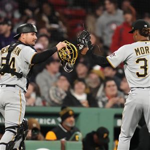It is my home:' A.J. Burnett, Russell Martin reconnect for special first  pitch