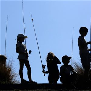More kids are fishing with their moms than dads