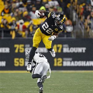 Pittsburgh Steelers running back Najee Harris (22) looks on during pre-game  warm-ups before an NFL football game against the Baltimore Ravens, Sunday,  Jan. 9, 2022, in Baltimore. (AP Photo/Terrance Williams Stock Photo 